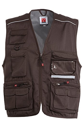 Hundeführer Weste Pocket Schwarz XL