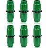 6 Sets Expandable Garden Hose Repair Kit, Dual-Channel Hose Female Male Connectors Compatible with Pocket Hose Expandable 25 50 75 100 FT for 3/4 or 5/8 Garden Hose Fitting