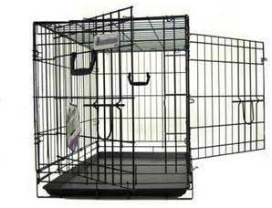 Pet Tek DPK86004 Dream Crate Professional Series 400 Dog Crate, 36 by 23 by 26-Inch, Black