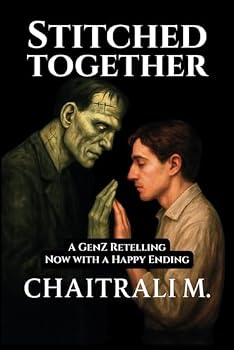 Paperback Stitched Together: A Modern Frankenstein Retelling with a Happy Ending (GenZ Style) (It’s Classic Lit, But Make It ?Lit?) Book