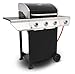Nexgrill 3B Classic Gasgrill I 3 + 1 Brenner Gas Grill mit Seitenbrenner I Grillwagen mit Grillthermometer, Seitenablage und Seitenkochfeld