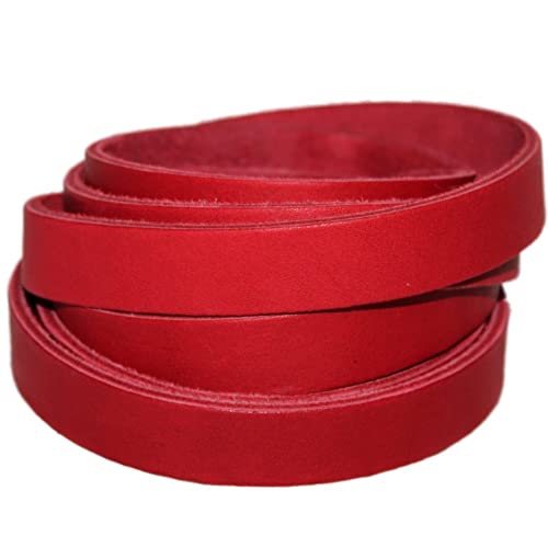 Tofl Gray Genuine Leather Strap And Leather Craft Scissors The Straps Are 72" Long 7/8" Wide And 1/8" Thick #TOP7