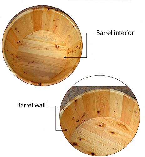 Spa de pies de madera para uso en casa miniatura 3