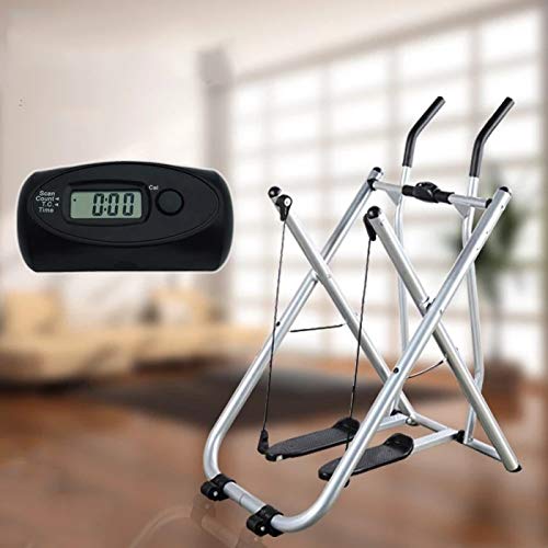 Foldable Air Walk Trainer Elliptical Machine Glider 330 LB Max Weight and Swing Amplitude 90 Degrees for Home Gym Workout