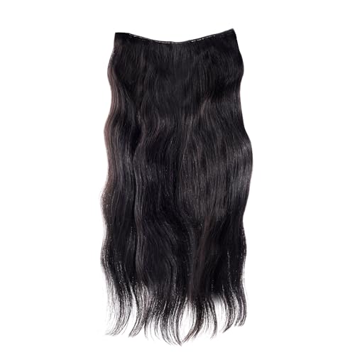 Image of 7-Piece Clip-In Remy Human Hair Set for Women - 100% Natural Hair Extensions Size 28 Inch