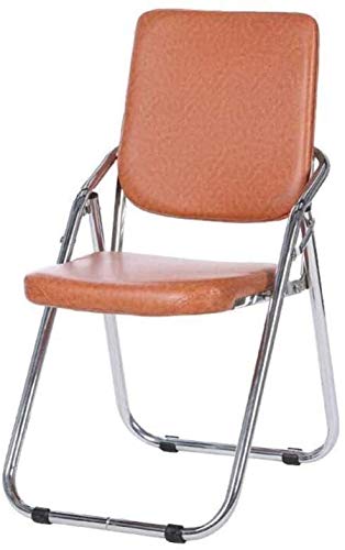 Chaise de jardin pliable contre le mal de dos siège rembourré PU pour bureau et balcon