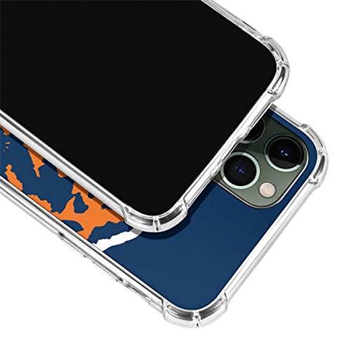 Skinit Clear Phone Case Compatible with iPhone 12 Pro Max - Officially Licensed NFL Chicago Bears Retro Logo Design