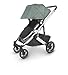 Cruz V2 Stroller - Emmett (Green Melange/Silver/Saddle Leather)