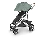 Cruz-V2-Stroller-Emmett-Green-MelangeSilverSaddle-Leather