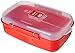 Produktbild Sistema Microwave rechteckige Mikrowellenschüssel | 1,25 l Mikrowellenbehälter mit Dampfventil | BPA-frei | Rot