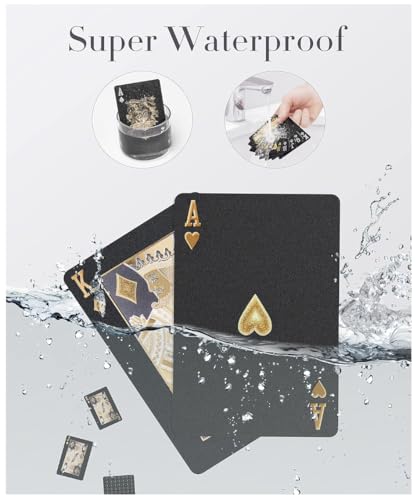 Cartas de Póker Black Diamond Impermeables miniatura 6