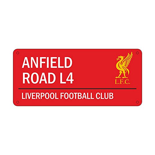 Liverpool FC Red Street Sign