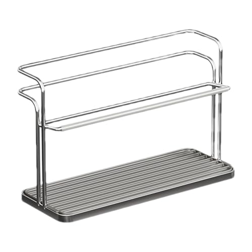 Escurridor de biberones, escurridor de platos de cocina, soporte de secado de tazas, escurridor de doble capa, estante de almacenamiento de cocina