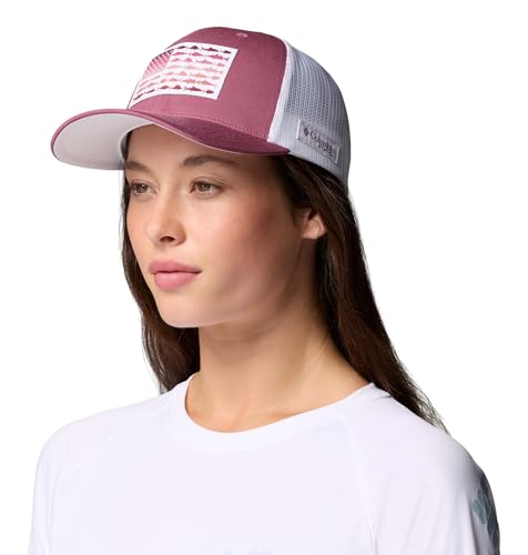 Image of Columbia PFG Fish Flag Mesh Snapback