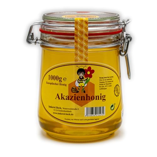Die beste Akazienhonig 2026 Test Bestseller Akazienhonig Imkerei Beck ImkereiBeck® – 1kg