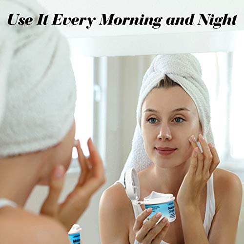 Lagunamoon Face Moisturizer For Women, Hyaluronic Acid Face Cream To Hydrate And Soothe Dryness For All Skin Type, Oil-Free, Fragrance-Free, Non-Comedogenic - 75G/2.64 Oz #TOP6