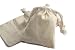 Nakpunar Cotton Drawstring Muslin Bags 4" x 6" - Pack of 24 - Wedding, Party, Jewelery favor Bags