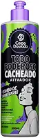 Ativador Todo Poderoso Cacheado Corpo Dourado 500ml | Definição, Hidratação e Controle de Frizz para Cachos 3A a 3C