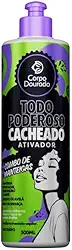 Ativador Todo Poderoso Cacheado Corpo Dourado 500ml | Definição, Hidratação e Controle de Frizz para Cachos 3A a 3C