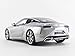 AUTOart Lexus LC500 Sonic Titanium Silver with Dark Rose Interior and Carbon Top 1/18 Model Car 78871