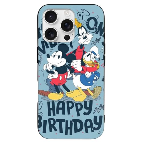 �f�B�Y�j�[ �~�b�L�[�}�E�X IPhone16 �Ή� �P�[�X �ϏՌ� �y���^ ���ϖh�~/Qi�������C�����X�[�d�Ή� �X�}�z�P�[�X ����~�� �w��h�~