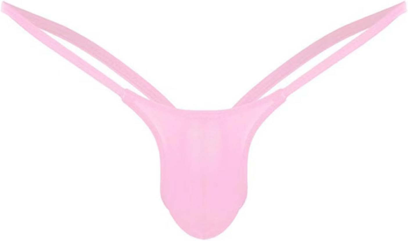 Evankin Men's Underwear See Through Sexy Jock Straps Underpants U-shaped Pouch T-shaped Pants Fun Underwear - Image 3