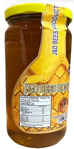Miel Natural de Azahar Cruda J&D Bees 24oz miniatura 3