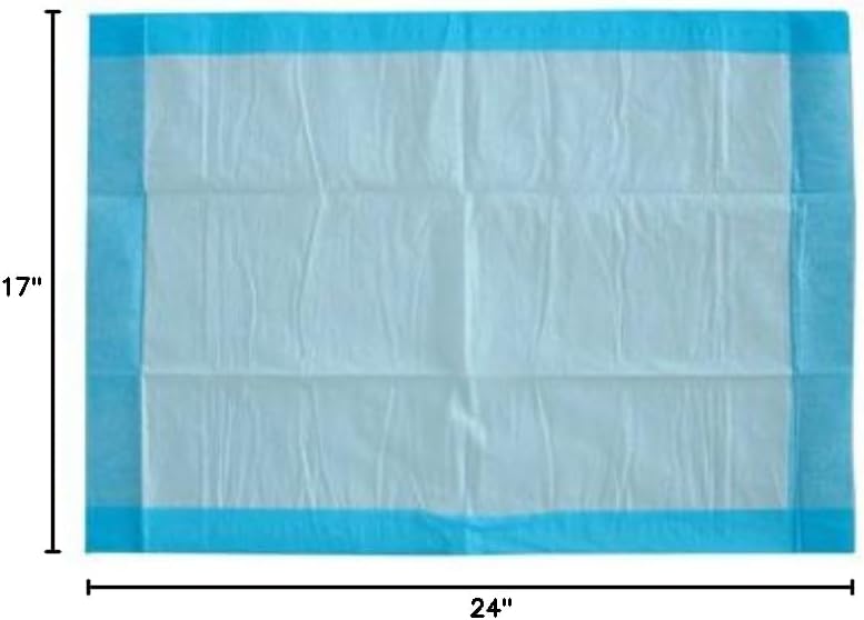 Deluxe Puppy Training Pads 2x Absorbent 300ct 17x24" Oops Pad for Dogs up to 20lbs