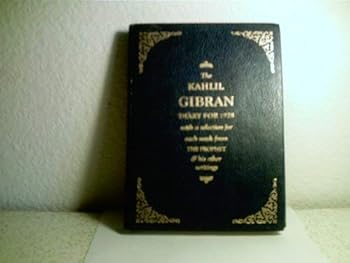 Hardcover The Kahlil Gibran Diary for 1978 Book