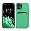 EASSGU Custodia Per Realme 6 Pro - Cover Morbida In Silicone TPU Liquido, Protezione Antiurto, Colore Verde Scuro, Compatibile Con Modello 6.6 Pollici