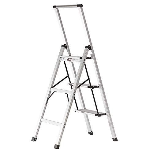 Xtend & Climb SL3HLight Slimline 3 Step Ladder, Aluminum