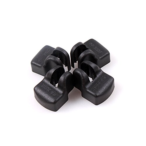 ITrims Plastic Interior Door Lock Waterproof Protector Cover Trim 4PCS for Toyota Land Cruiser Prado FJ150 J150 2010-2018