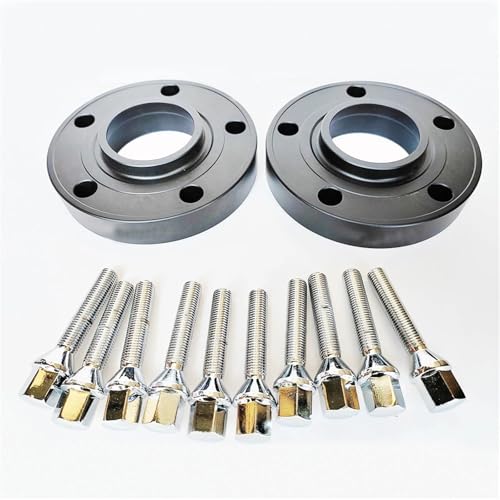 Entretoises de roue pour BMW E39 Série 5 de 15mm avec boulons 12x1,5 élargisseurs centrés
