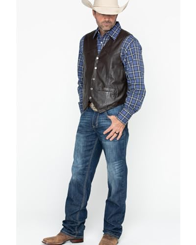 Scully 507-143 Men'S Lambskin Snap Front Vest thumb #5
