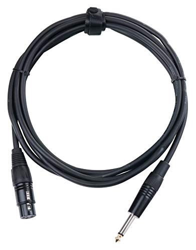 Pronomic Stage XFJ-2.5 Microphone Cable XLR/Jack 2.5 m Black