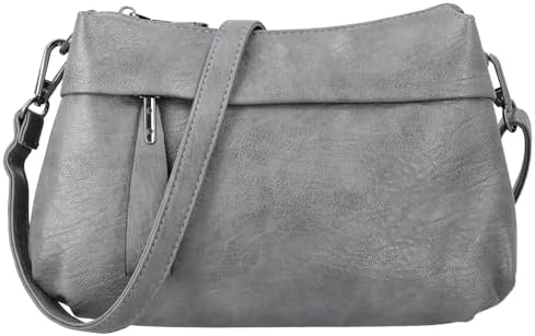 Haroi レディース 3way ショルダーバッグ ハンドバッグ 斜め掛け レザー ソフト ラムレザー 小型 軽量 大容量 ミニショルダーバッグ カジュアルバッグ 通勤バッグ