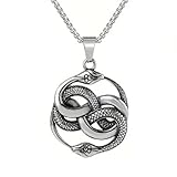AttractionOil.com Silver Auryn Neverending Story Necklace