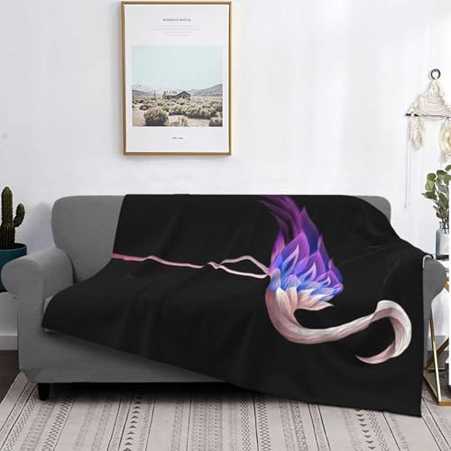 Couverture de lit flamant rose EdWal en microfibre légère - 5