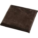 アイリスプラザ クッション 座布団 低反発 モールドウレタン もちもち ふわふわ なめらかなベロア調 フロアクッション シートクッション おうち時間 テレワーク ブラウン