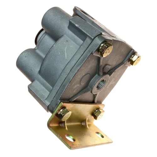 World American WA65104 Air Brake Relay Valve Fits HD Trucks with R12 System Replaces Bendix 065104 Haldex 102165X Meritor R955065104X Navistar 1617037C - Type R12 4x 3/8" Delivery Ports, 1/2" Supply by World American - Image 3