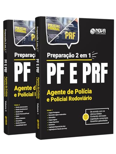 Apostila PF e PRF - Preparação 2 em 1 - Agente de Polícia e Policial Rodoviário