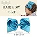 Hair Bows for Women Hair Clip Hair Tassel Hair Ribbon Ponytail Holder Accessories (20PCS)