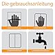 BrKern 2 Stück Tierhaarentferner Handschuh – Fellmagnet zur Tierhaarentfernung – Haustierhaar-Entferner Handschuh – Waschbarer Haarentfernungshandschuh für Sofa, Kleidung, Teppiche & mehr