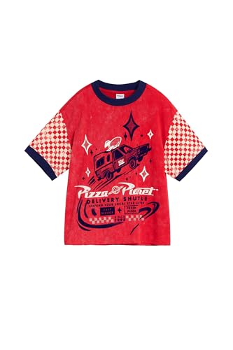 T-Shirt Garçon Desigual TS Delivery Toy S en coton imprimé confortable