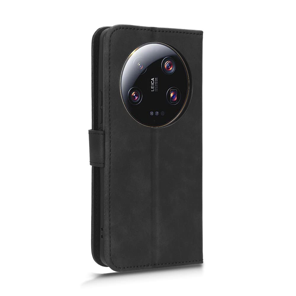 Custodia Portafoglio In Pelle PU Con Supporto Per Xiaomi Mi 13 Ultra – Nero - 2