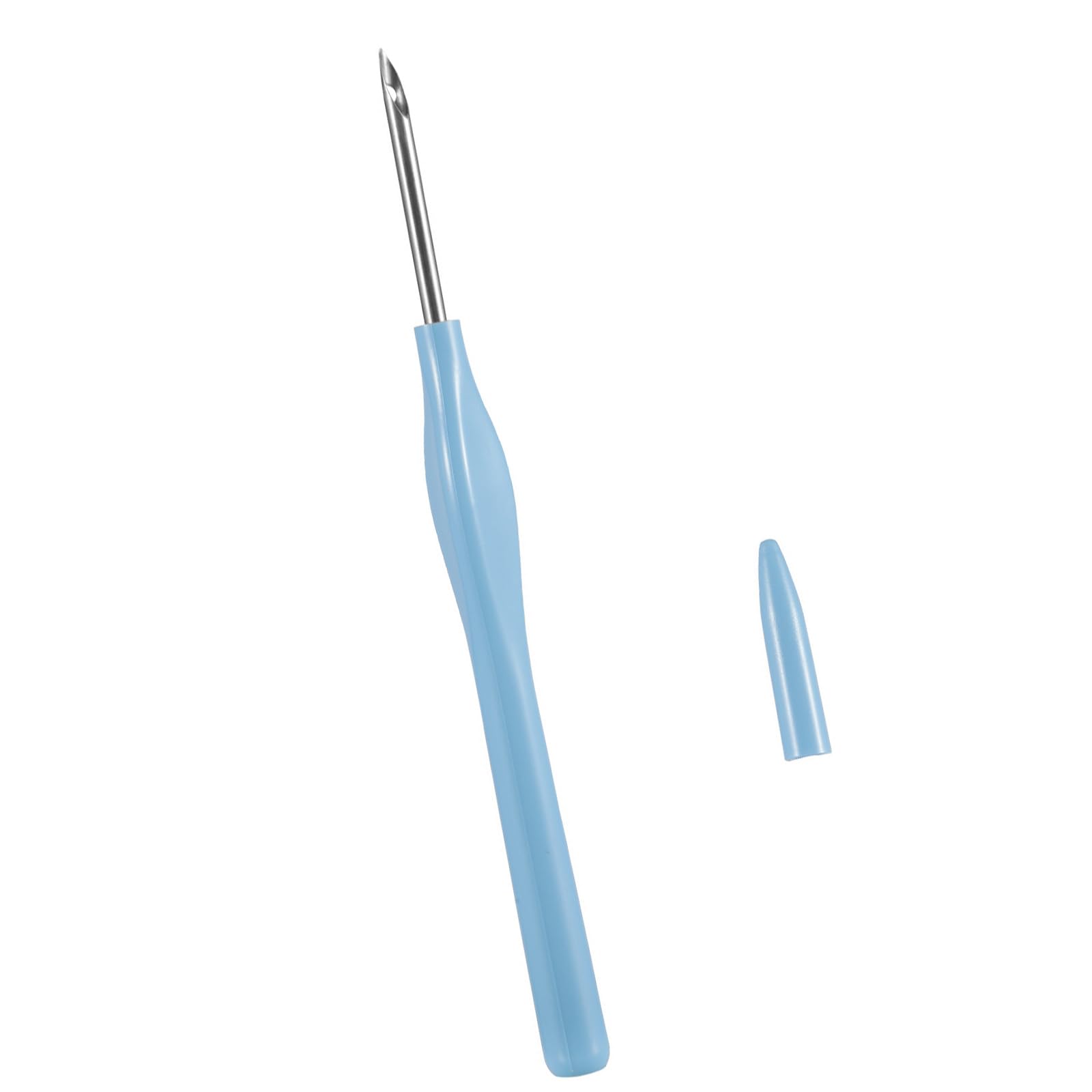 Punching Needle Practical Tool Embroidery Pen with Protective Covers for Embroidery and Crafting Project