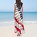 USA Dress O Neck Fashion Maternity Stars Stripe Graphic Patriotic USA Flag Lounge Dressy Fourth of July Outfit Vestidos De Verano para Mujer 2025