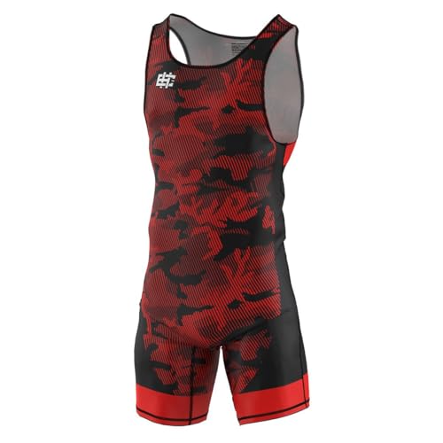 Singlet de lutte hommes Havoc extensible et résistant aux prises