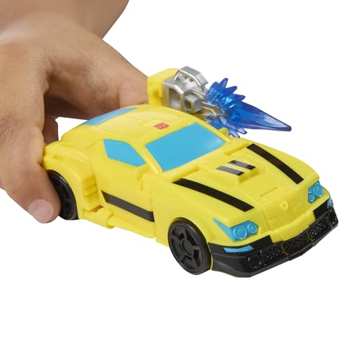 Transformers Prime Changers Bumblebee Action Figure, Changes from Robot Toy to Car Toy, Ages 6+ - image 8