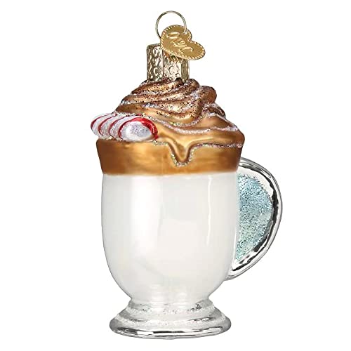 Old World Christmas Ornaments Whipped Coffee Glass Blown Ornaments for Christmas Tree